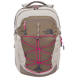 The North Face Women's Borealis Backpack, Brindle Brown/Luminous Pink Grey